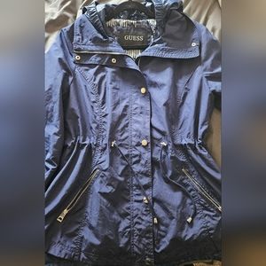 Guess Navy Rain jacket